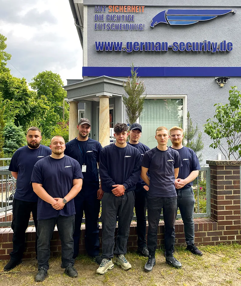 Security Team im Einsatz